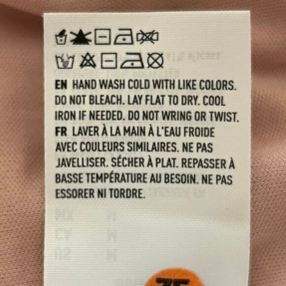 American Eagle Women Sleeveless Mini Pink Slip Dress Fairy Coquette Roses Medium - Picture 9 of 10